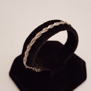 Sterling‎ Silver .925 - 3 Strand Twisted Bracelet